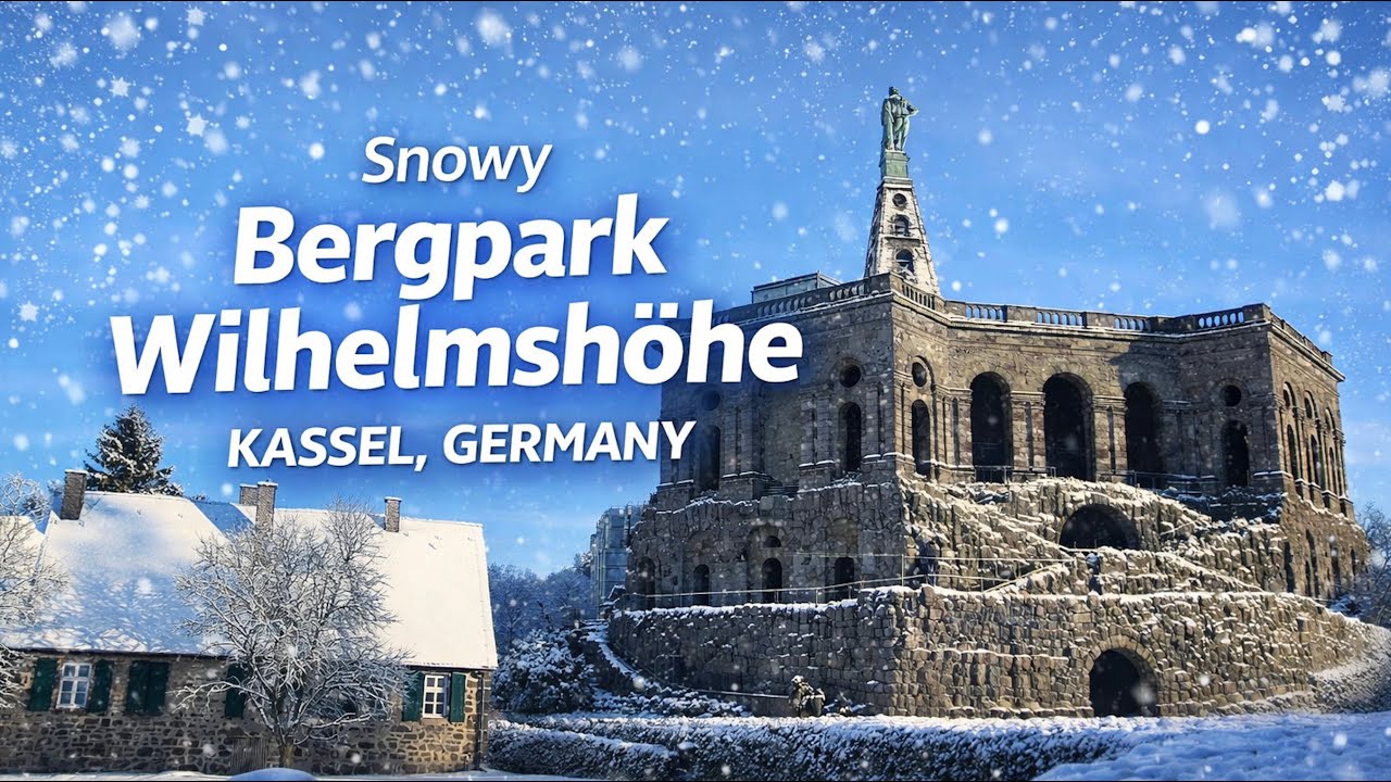 Winter Fairytale in Bergpark Wilhelmshöhe | Kassel, Germany ❄️