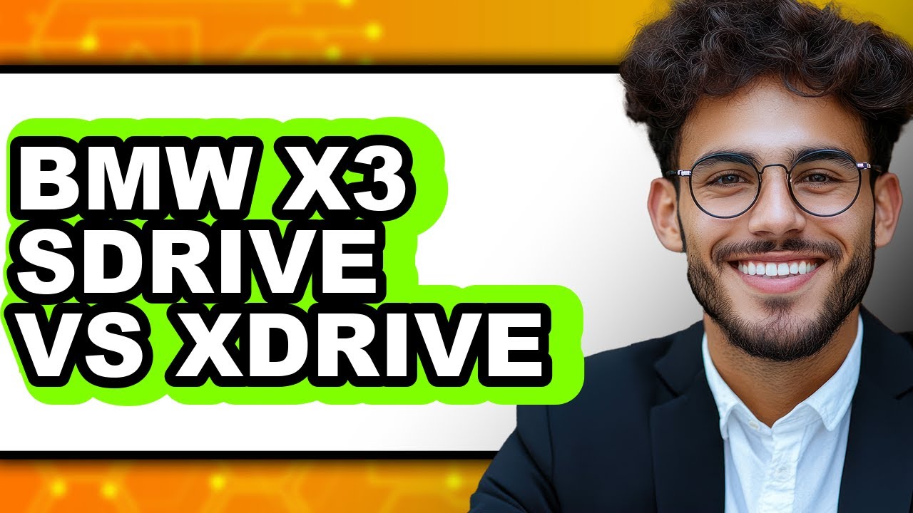 BMW X3 SDrive vs XDrive - Full Comparison