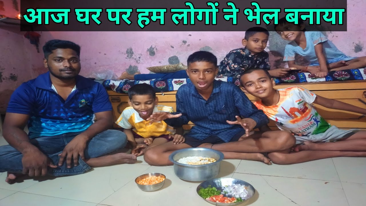 Kids Making Bhel & Creating Comedy! 😂 | Fun Snack Time