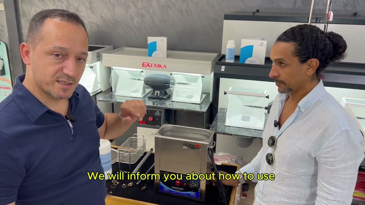 Ult. Cleaner Machine Education / Ultrasonik Yıkama Makinesi Eğitim Videosu