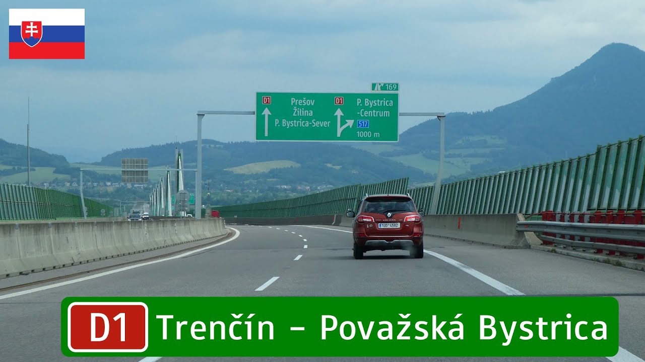 D1 Trenčín - Považská Bystrica in Slovakia