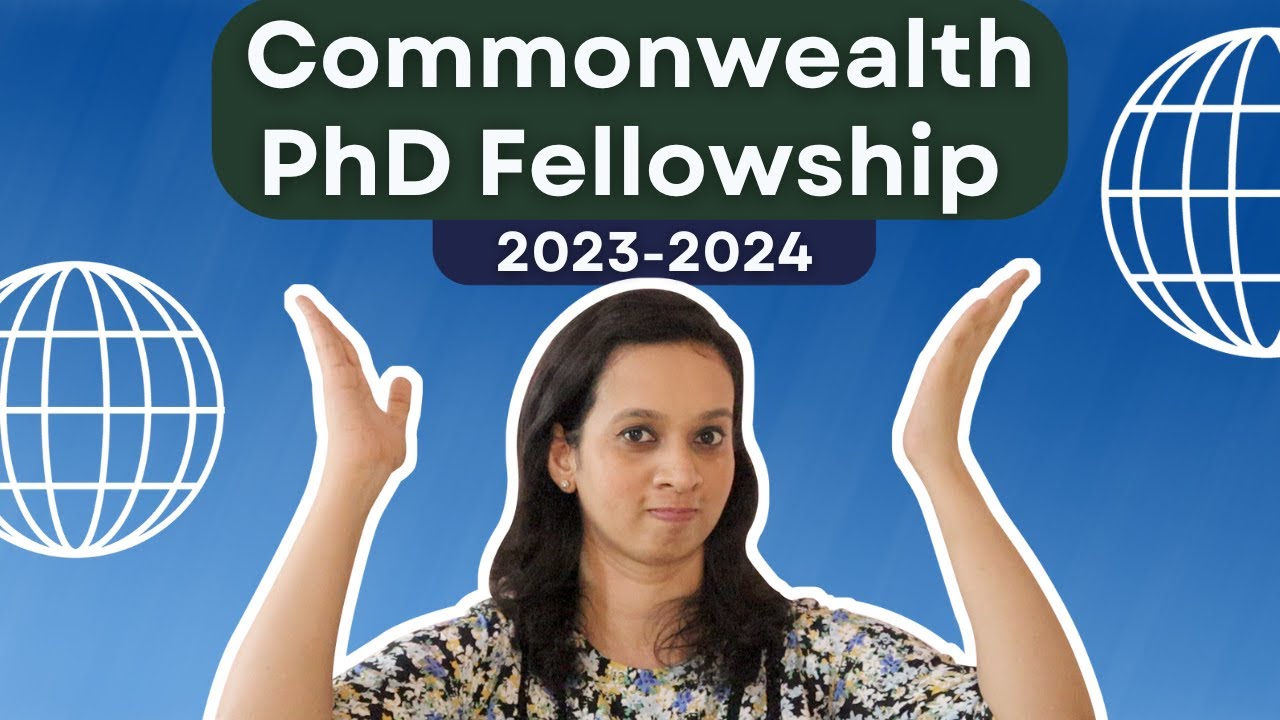 Apply NOW for Commonwealth PhD Fellowship !