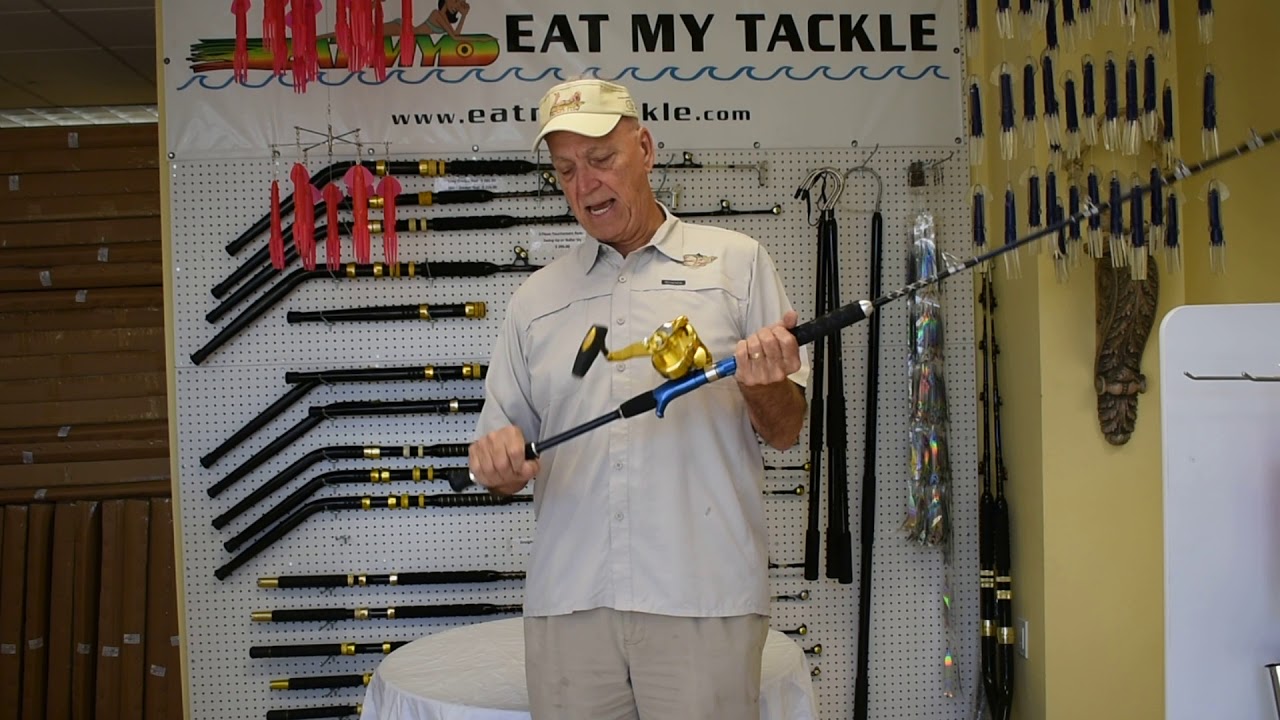 Saltwater Jigging Fishing Rod And Reel Combo 18 W Reel from Eat My Tackle