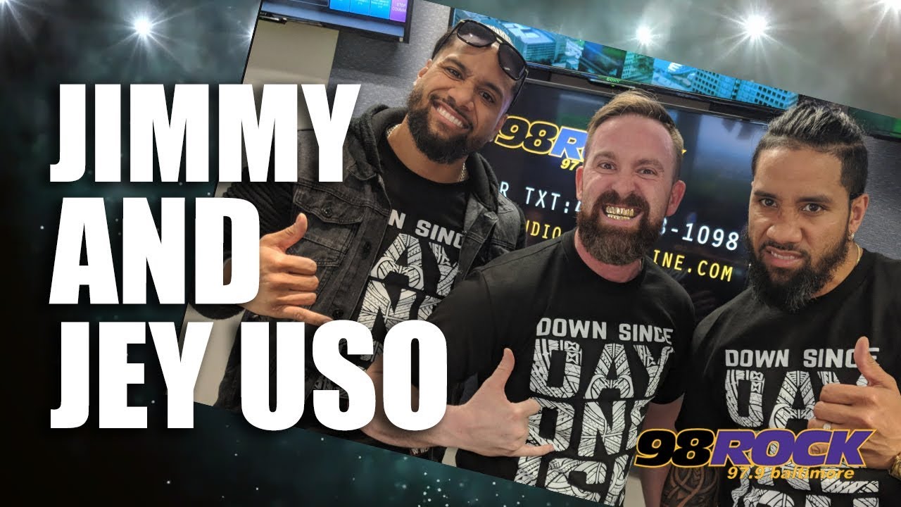 Jimmy and Jey Uso In Studio