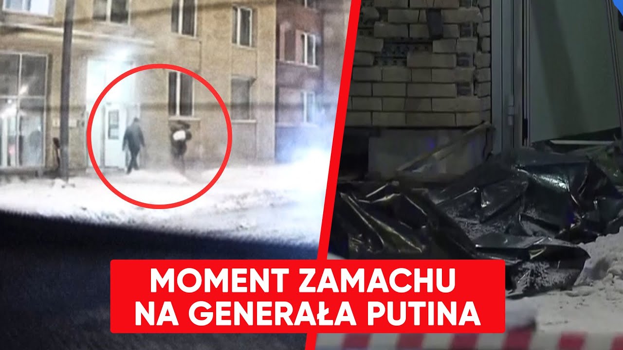 Moment zamachu na generała Putina. Mieszkańcy Moskwy w strachu