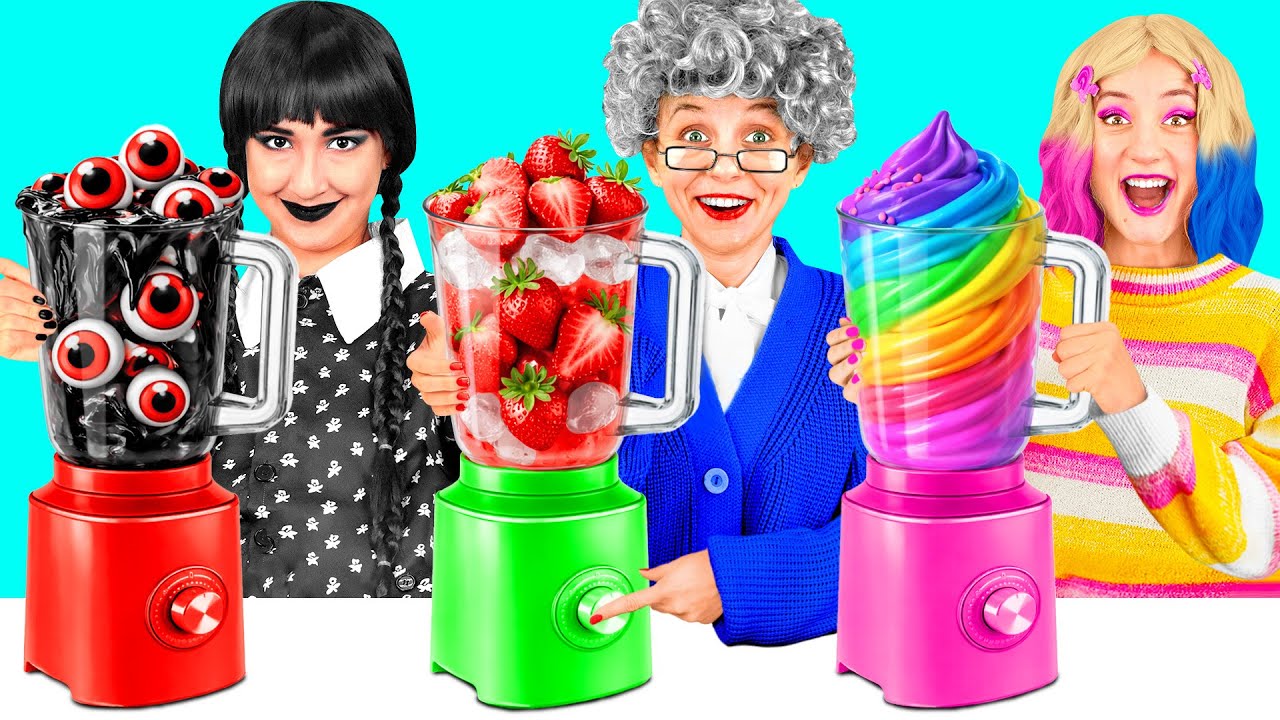 Wednesday vs Babcia &mdash; Kulinarne Wyzwanie | Proste Przepisy Kuchenne od PaRaRa Challenge