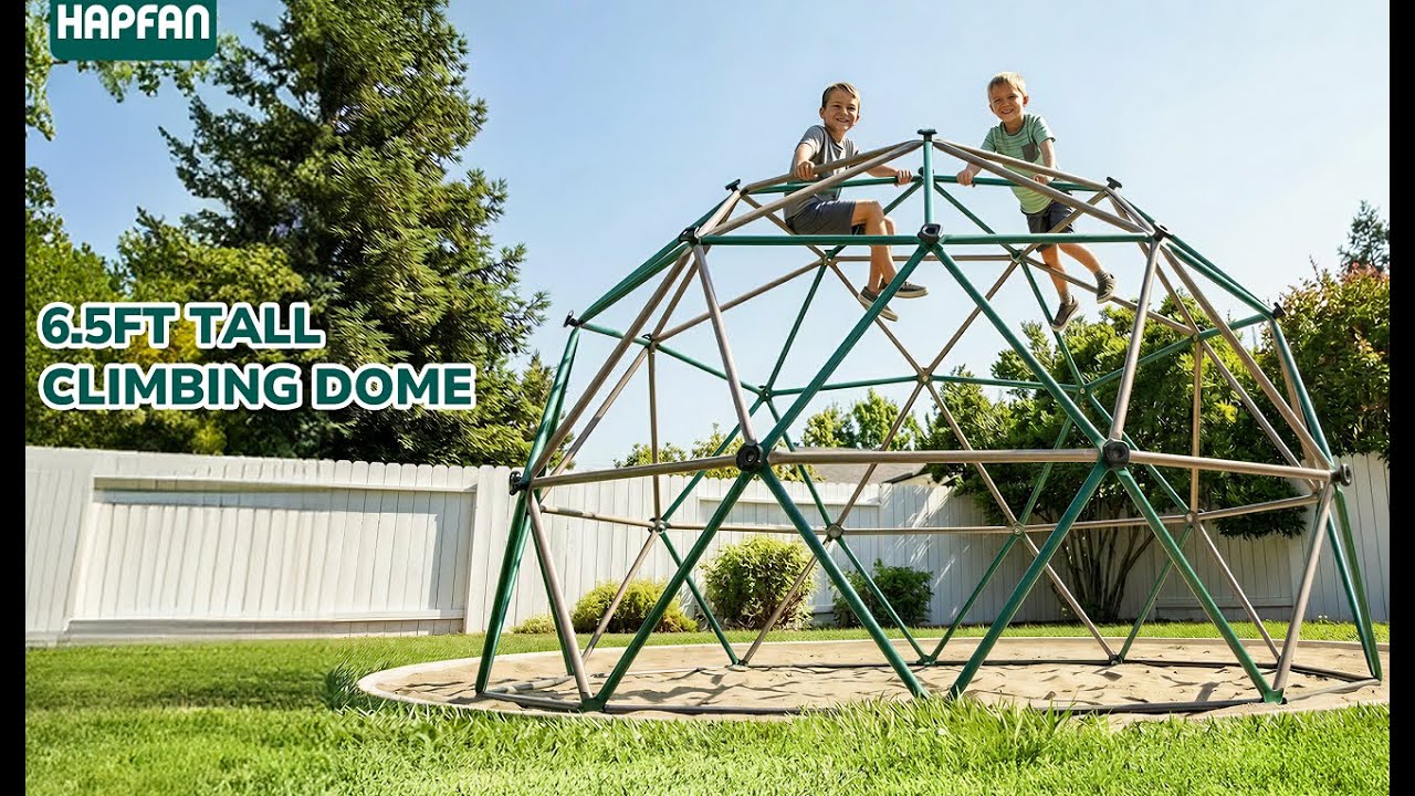 Hapfan Tall Climbing Dome Assembly Video