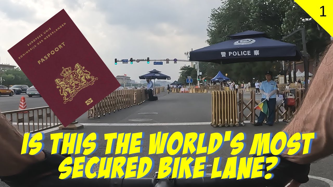 🚲BEIJING (CHINA) is a CYCLIST hotspot: the FORBIDDEN CITY area 