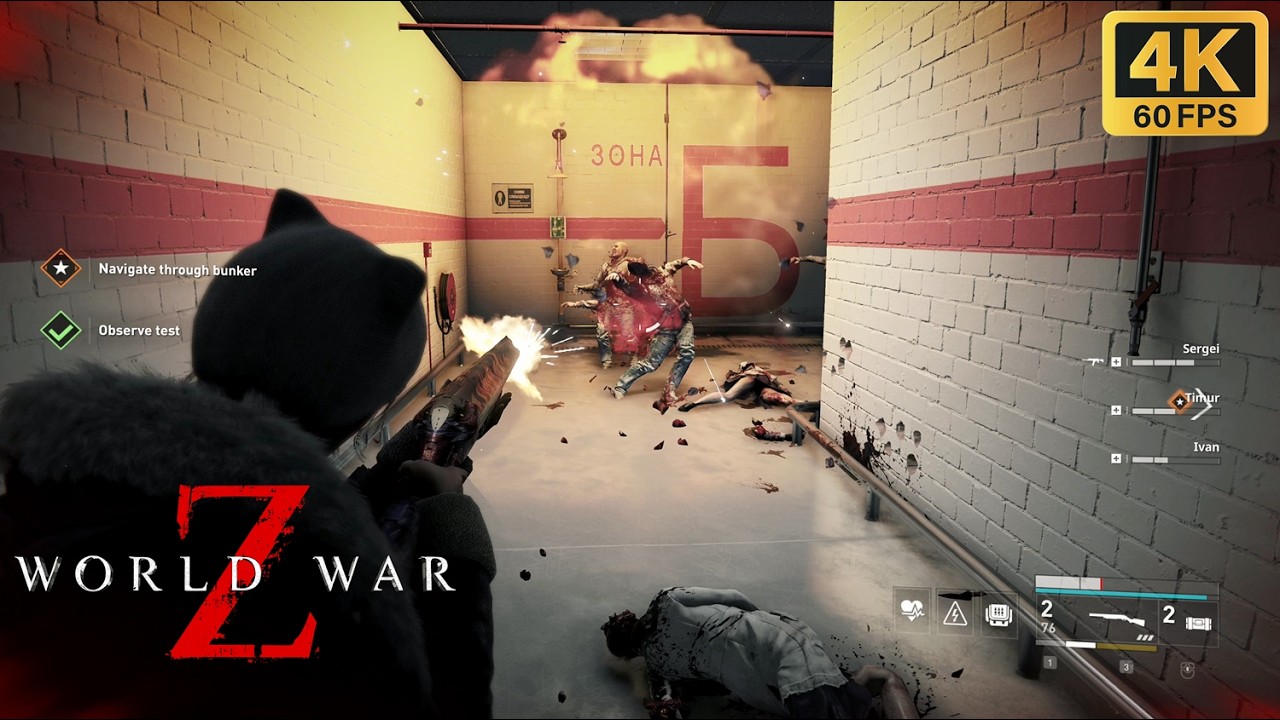 EXPLOSIVE CHAOS! 💣 World War Z Weekly Challenge Hard | Light Waves + Mined Corpses + Hunger