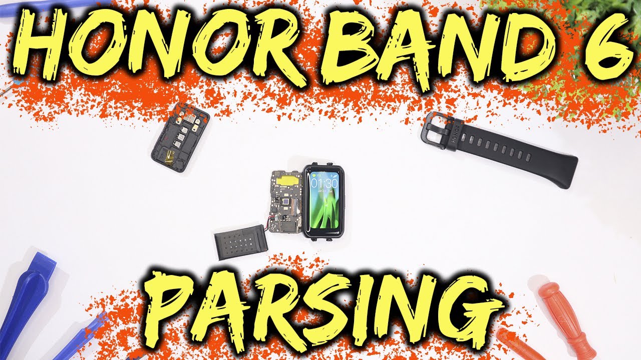 🔥🔥 HONOR (Huawei) Band 6 - We open, disassemble.