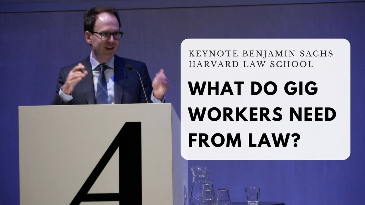What do gig workers need from law?