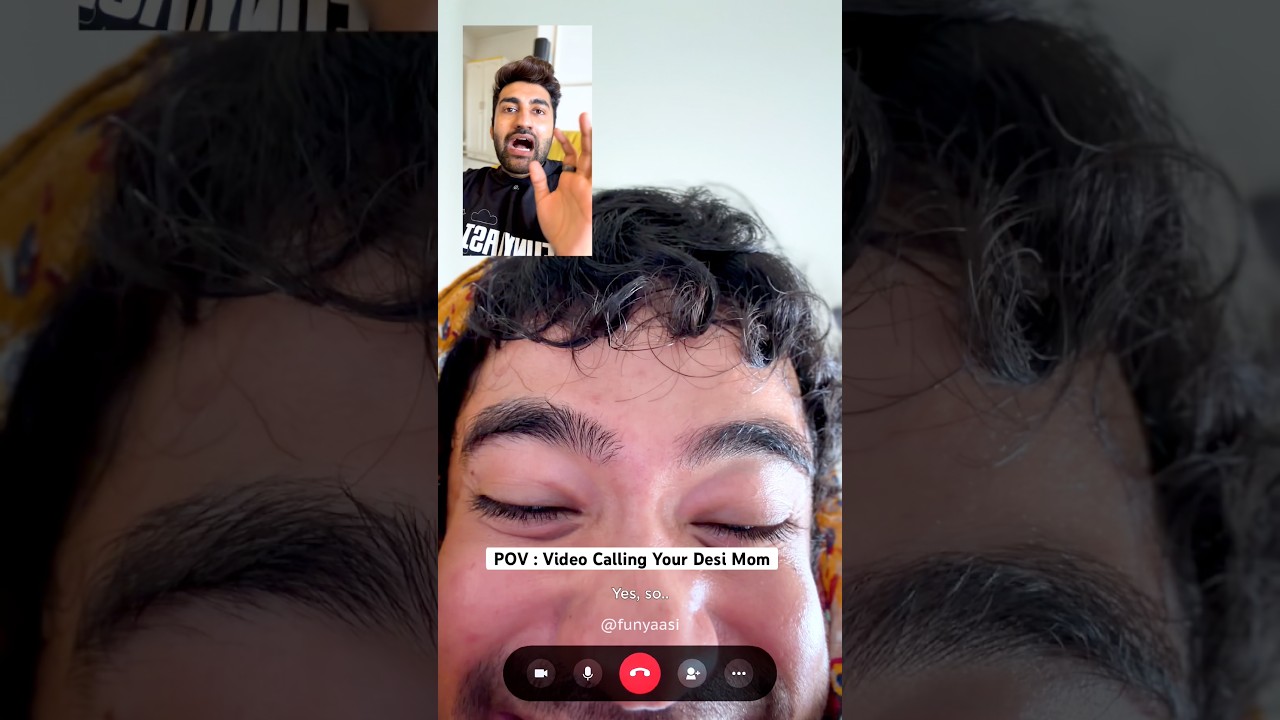CONFUSED Mom TESTS Son&rsquo;s PATIENCE On Video Call 😱 | YT #shorts daily