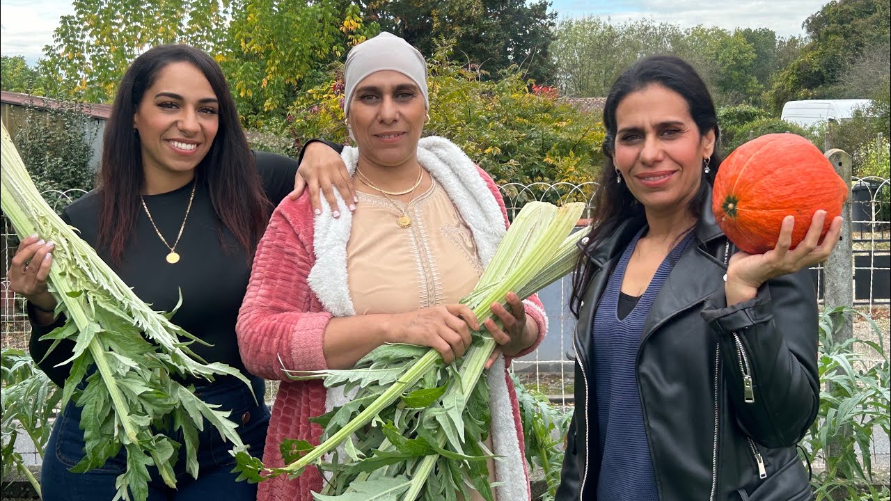 Un bon couscous en famille 🤭❤️😍 كسكس مع العائلة 😚🥰🥹
