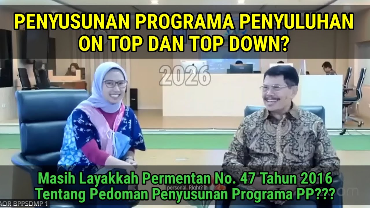 Ada Yang Beda Penyusunan Programa Penyuluhan 2026 | MSPP Volume 2 Tahun 2026