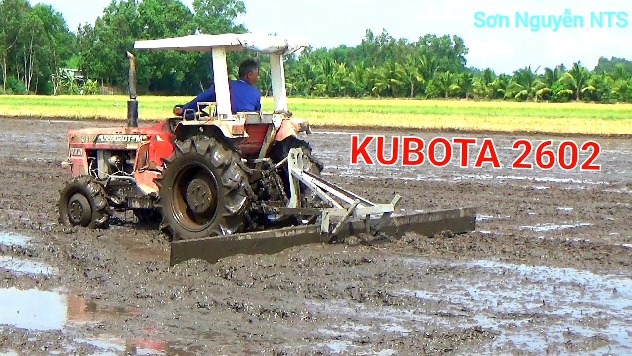 KUBOTA 2602 Trang Đất Kĩ Thuật Của Lão Nông