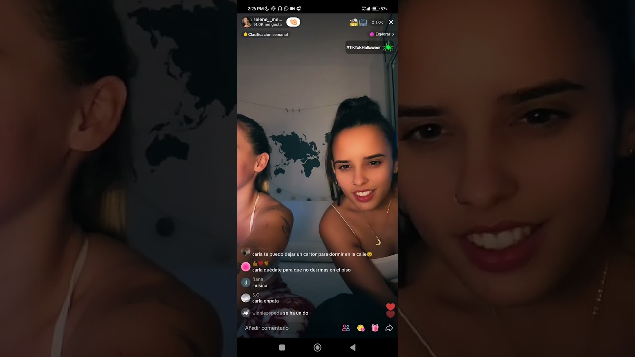 Selene y Carla - Tiktok 19/10/2023 (Última Parte)