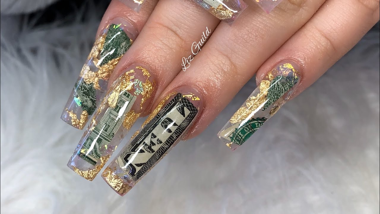 Money Nails / USA Notes Encapsulated