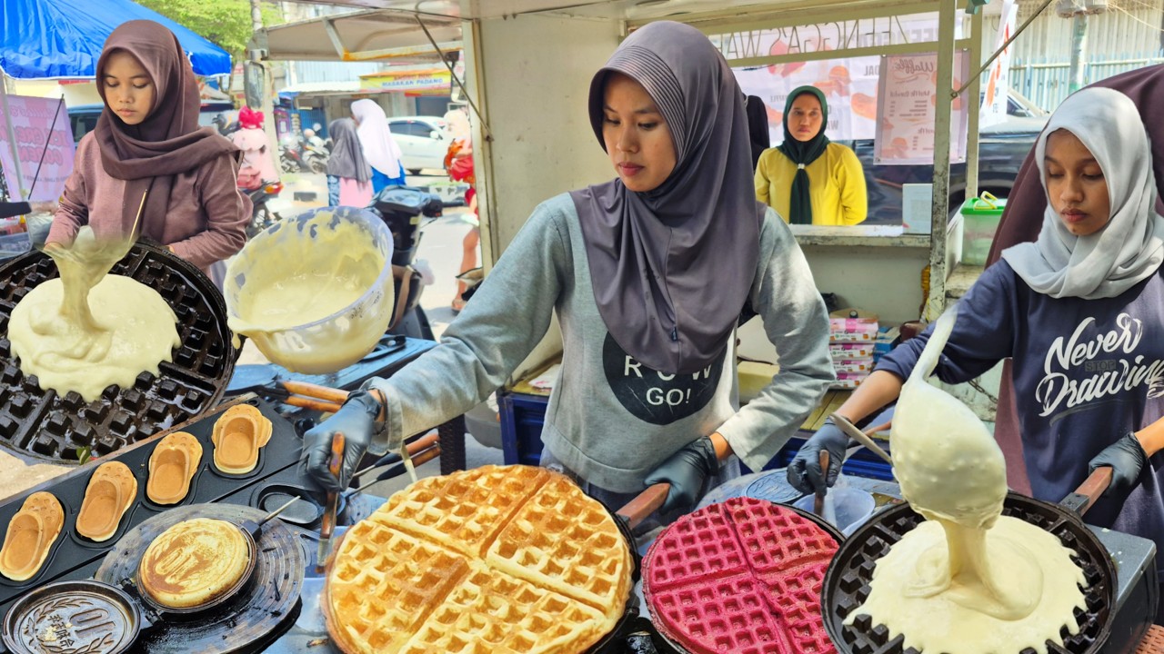 Usaha Sukses itu Kerja Sama | Spesialis Waffle Wangi Crispy