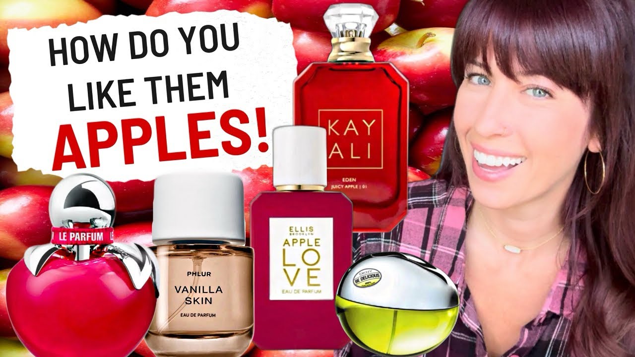 BEST APPLE PERFUMES! #apples #fruity #summerperfumes #fragrancereview #perfumecollection