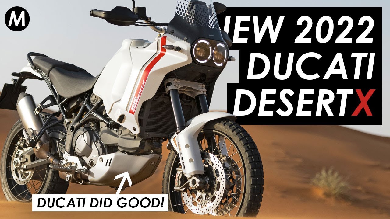 Анонсирован новый Ducati DesertX 2022 года: 11 ЛУЧШИХ ОСОБЕННОСТЕЙ!