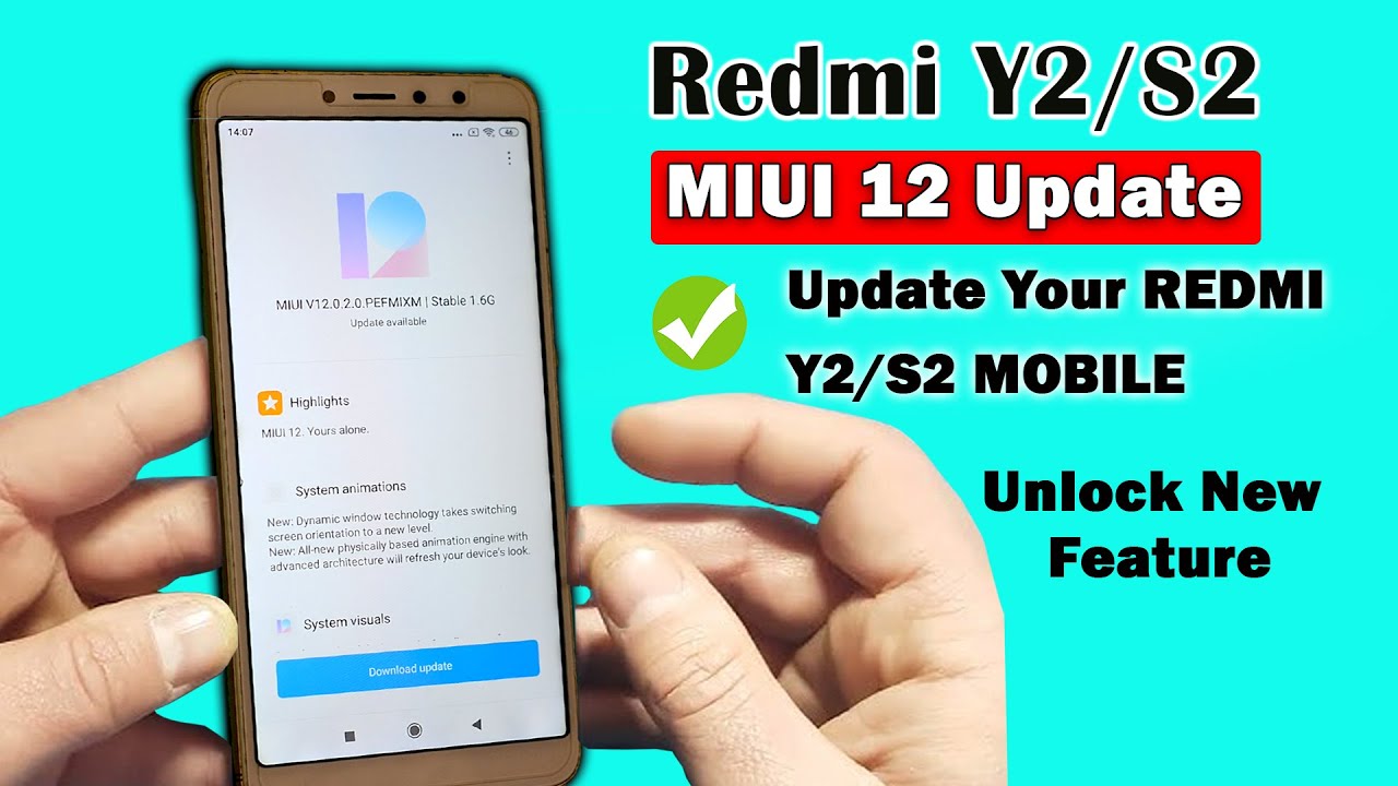 Redmi Y2 MIUI 12 Update | How to Install MIUI 12 on Redmi Y2 | Step-by-Step Guide