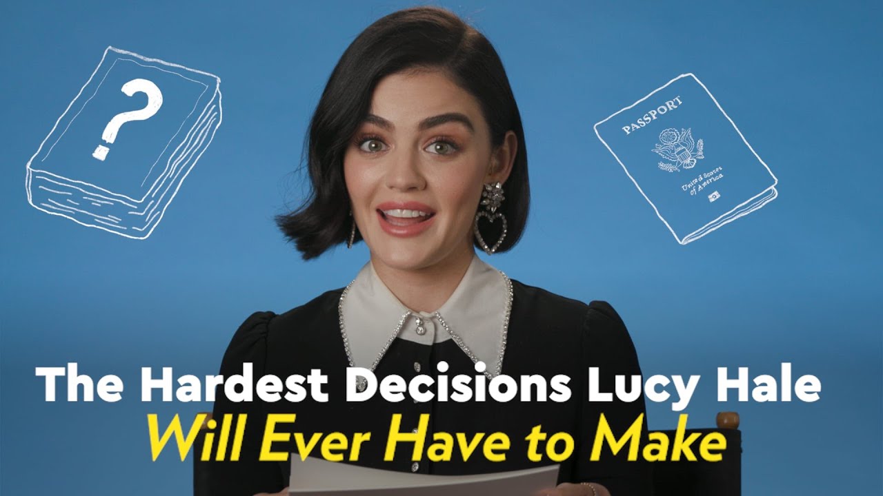 The Hardest Decisions Lucy Hale Will Ever Have to Make | POPSUGAR Pop Quiz
