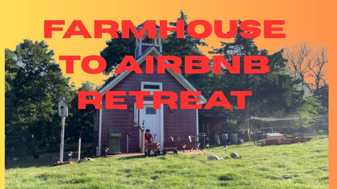Build An Airbnb On Farmland I Farmhouse Zen Red Rooster Retreat & Delicious Free-Range Eggs