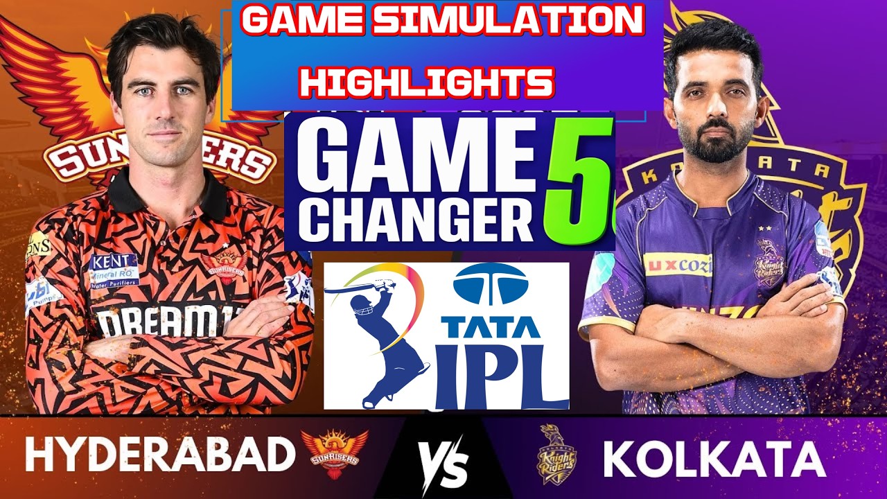 Sunrisers Heydrabad va Kolkata Knight Riders IPL 2026 Highlights in Game Changer #srhvskkr #ipl2026