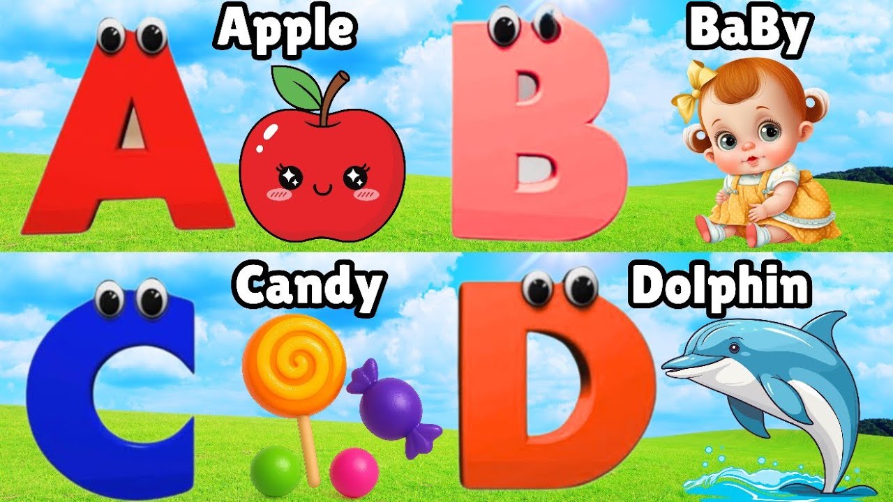 ABC  Phonics Song | A Is For Apple Learn ABC Alphabet for Children | Education ABC Nursery Rhymes
