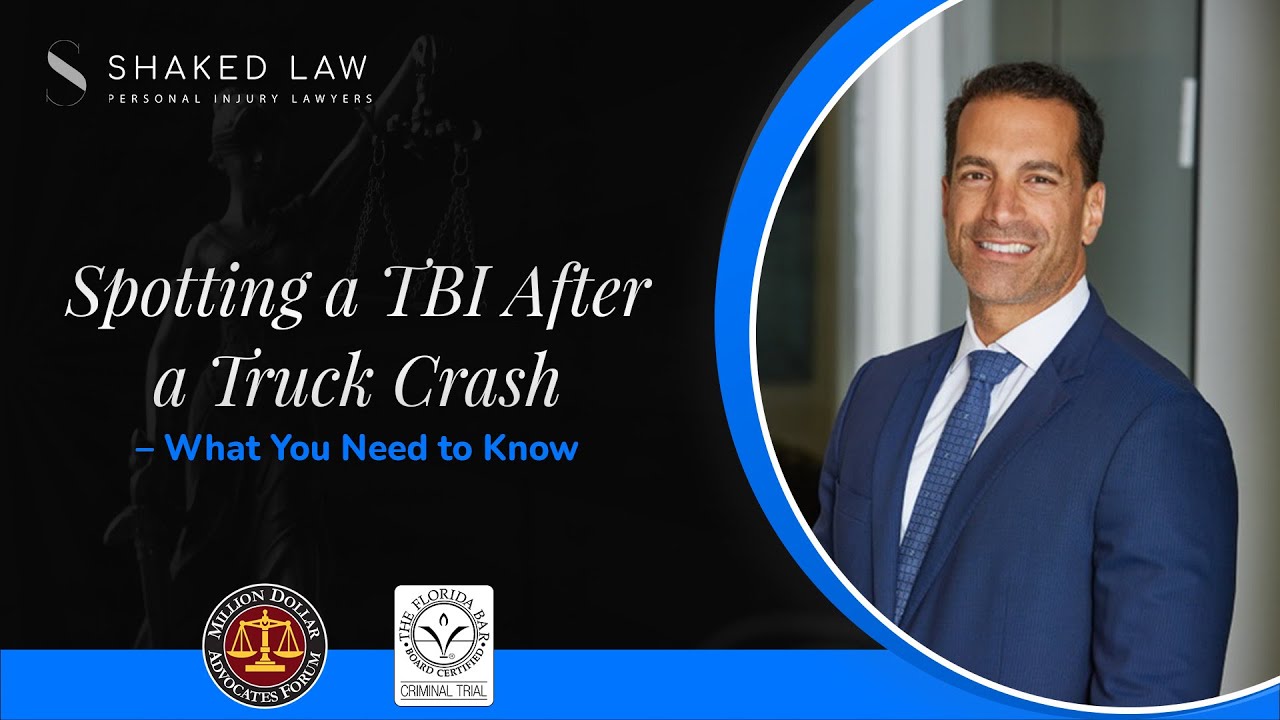 Spotting a TBI After a Truck Crash &ndash; What You Need to Know