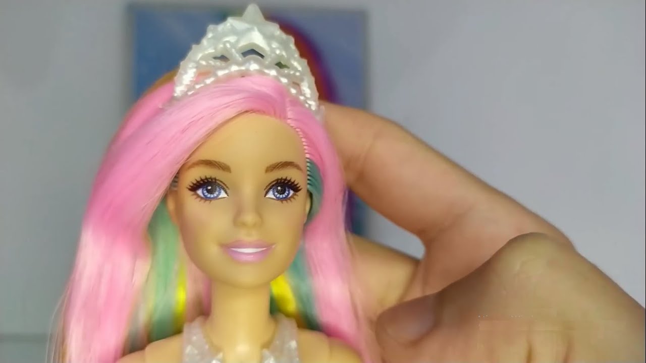 REVIEW BARBIE DREAMTOPIA SEREIA QUE MUDA DE COR DE 2021 EM PORTUGUÊS BR