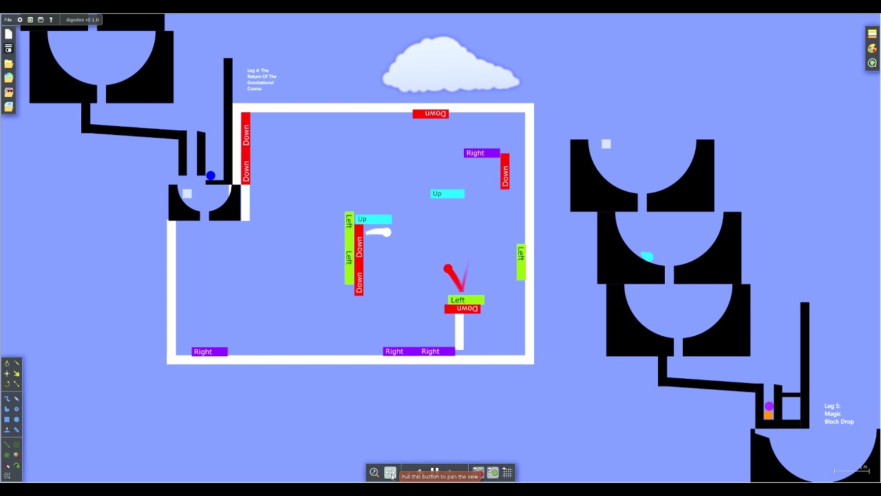 Algodoo   Marble Race Elimination
