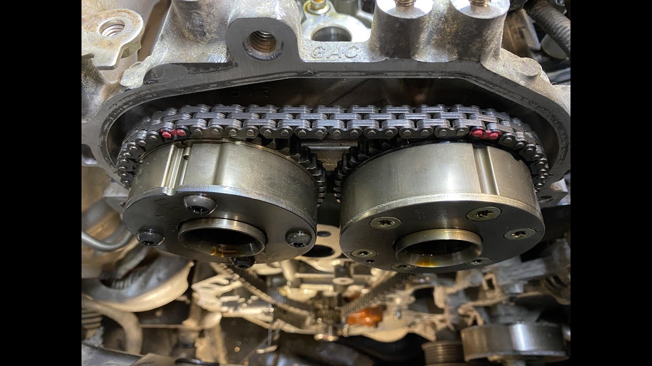 Nissan Juke Turbo MR16DDT замена цепи ГРМ (Timing chain replacement)