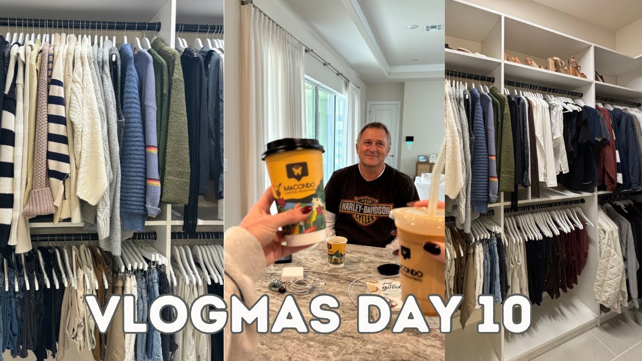 VLOGMAS DAY 10: organizing my life lol