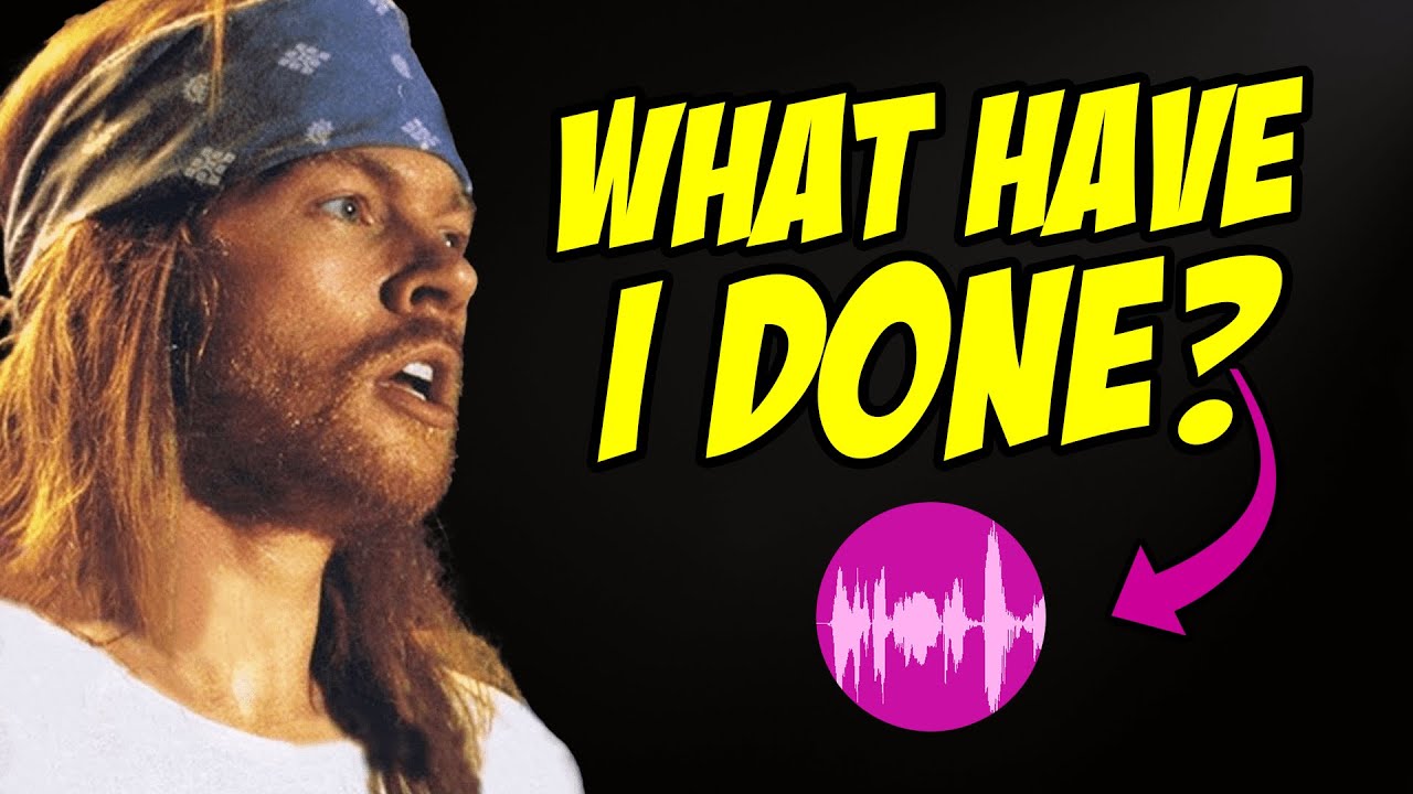 3 vocal lines TOO HARD for Axl Rose (written by Axl Rose)