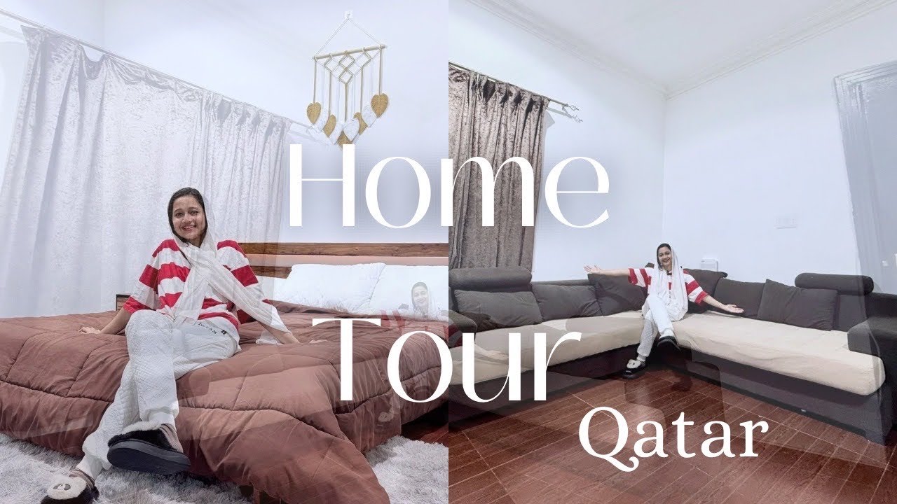 Our Qatar Home Tour🏠| 1 Bhk Villa Apartment | jasmin shamil