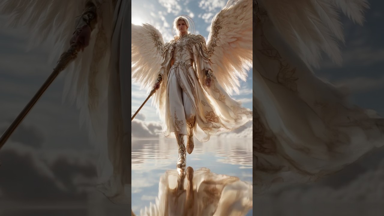 The Archangels🪽🤍Extended Cut.#angel #archangels #aivideo #aiart #celestial