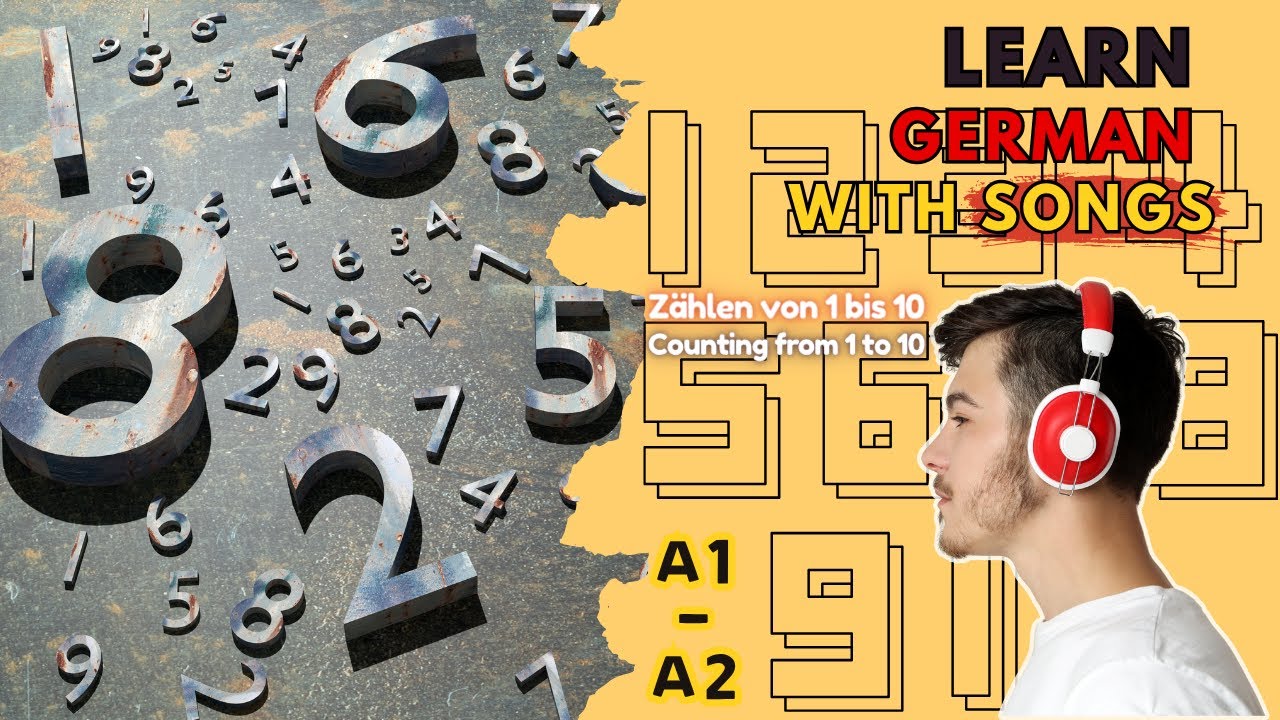 Easy German Numbers Song | Learn to Count from 1–10 (Zählen von eins bis zehn) | NeoGerman