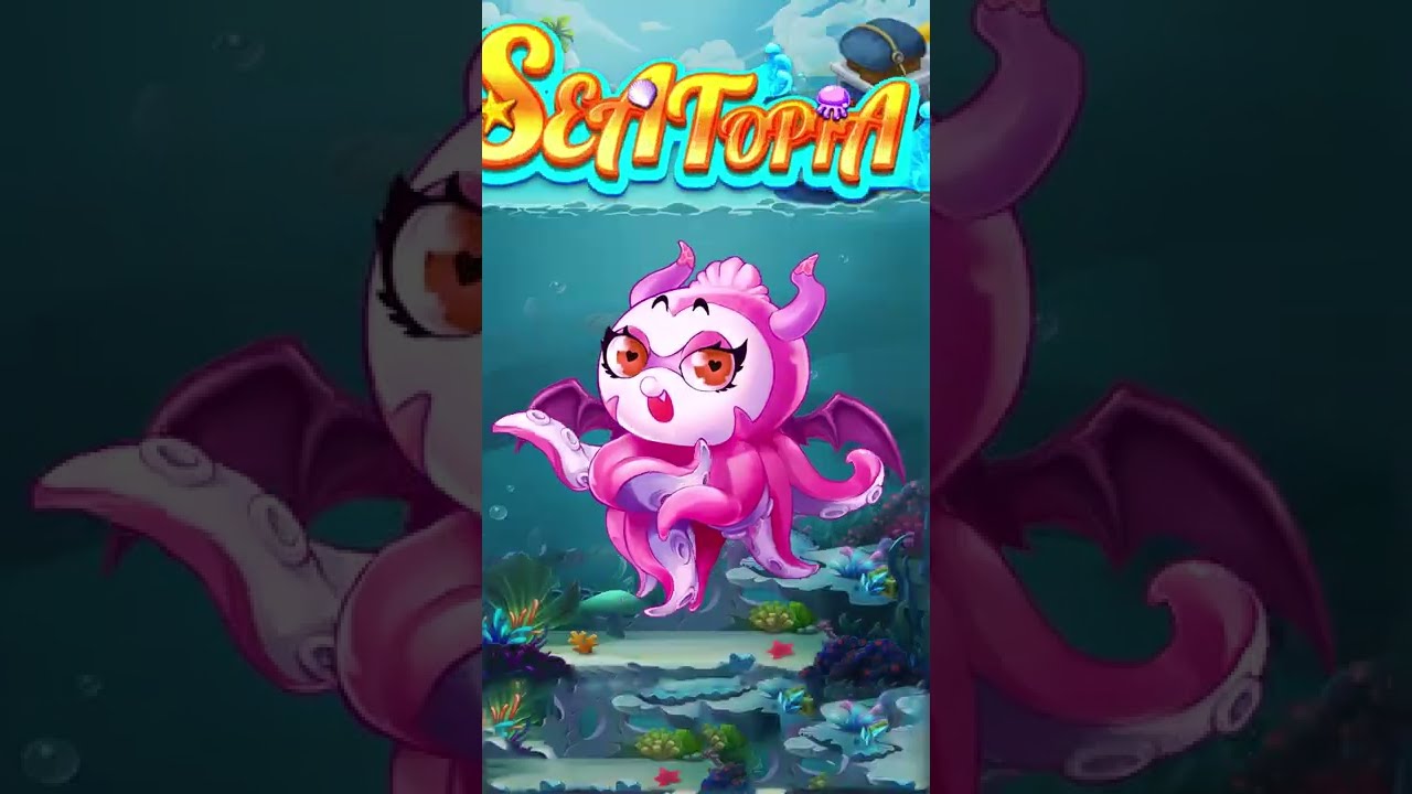 Seatopia: Merge sea game. Cute, spooky, magical. Create your sea creature&mdash;merge game