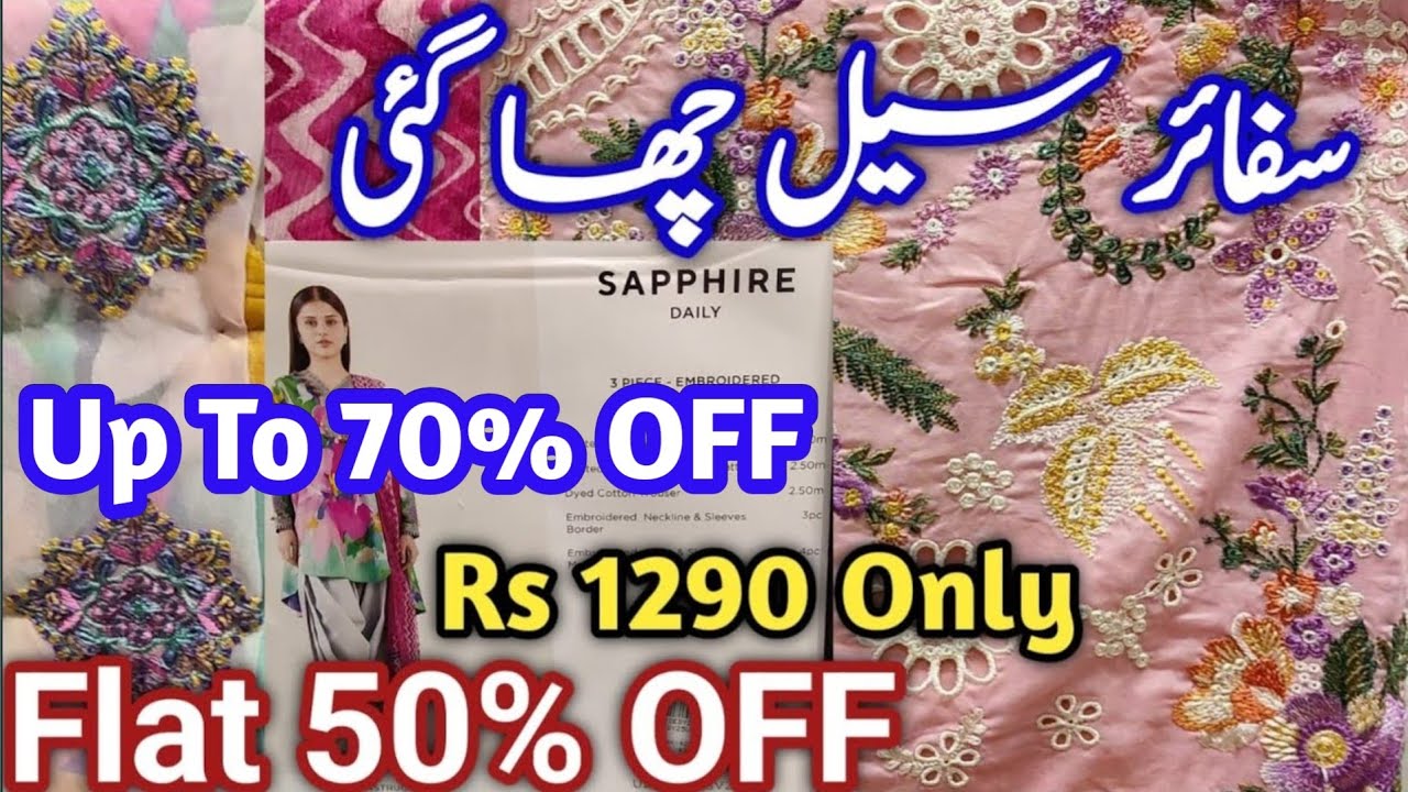 Sapphire Sale ❤️ Sapphire End OF Season Sale 70% Off  🥰 Sapphire 