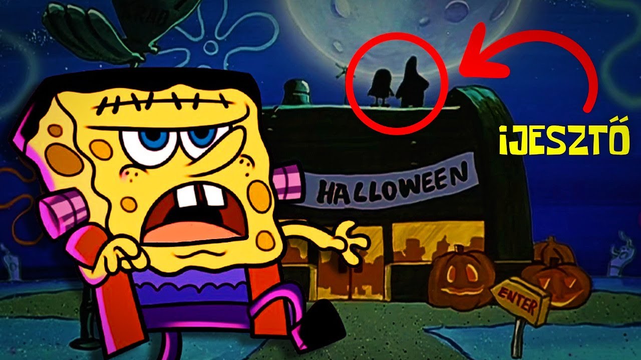 Ijesztő Spongya Jelenetek, Amitől Biztosan Nem Fogsz Aludni 😴🎃