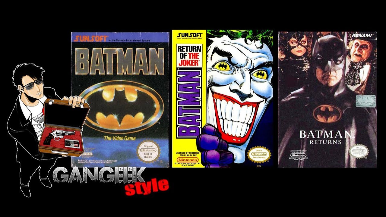 3 BATMAN GAMES ON NES!