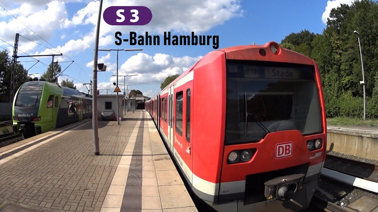 Führerstandsmitfahrt BR474 S-Bahn Hamburg S3 