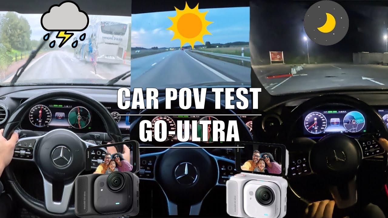 CAR POV TEST -INSTA360 GO ULTRA
