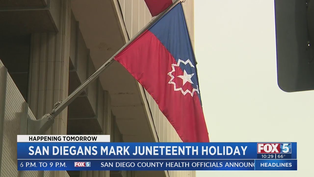 San Diegans Mark Juneteenth Holiday