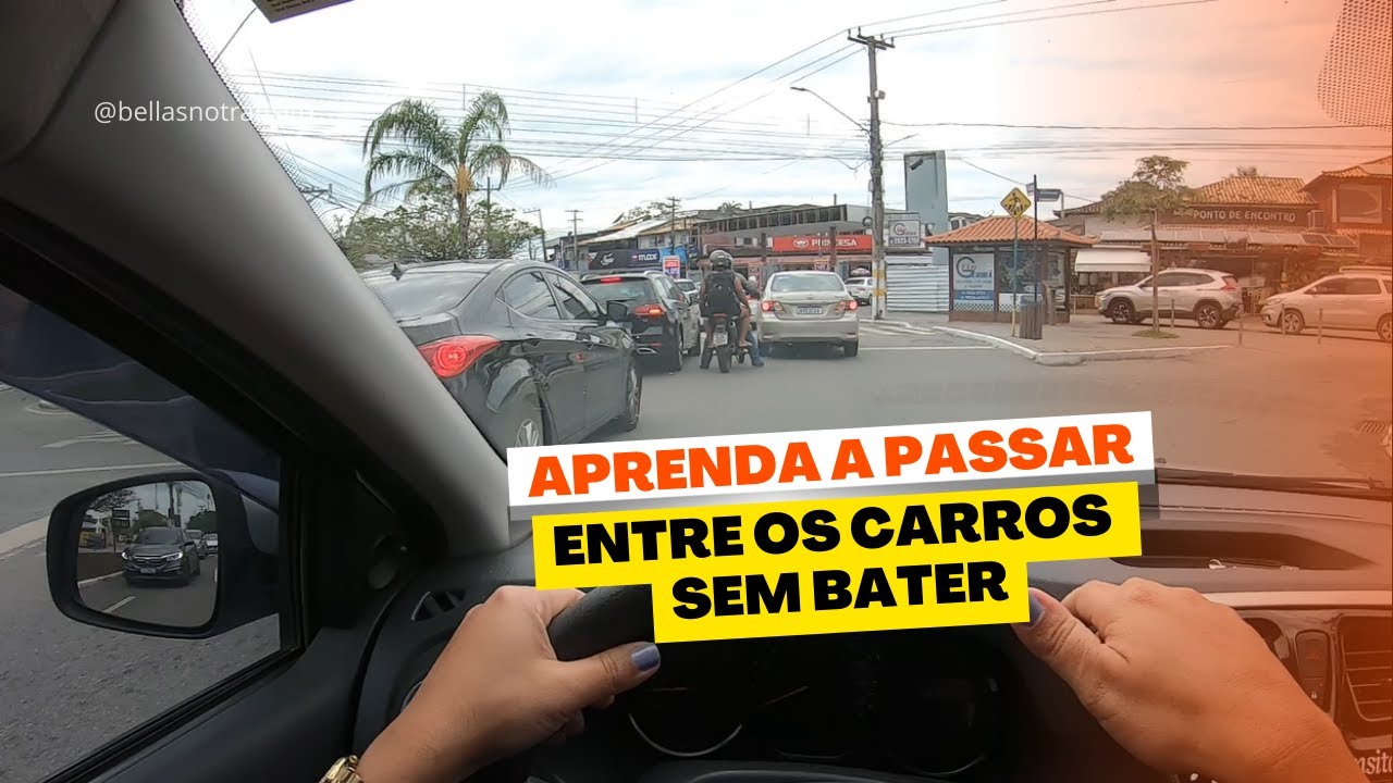 APRENDA A PASSAR ENTRE OS CARROS SEM BATER