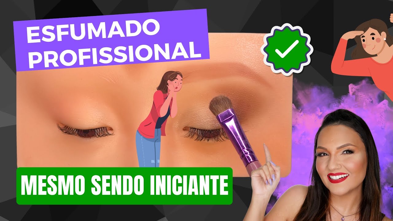 O &Uacute;NICO V&Iacute;DEO QUE VOC&Ecirc; PRECISA PARA FAZER UM ESFUMADO PROFISSIONAL