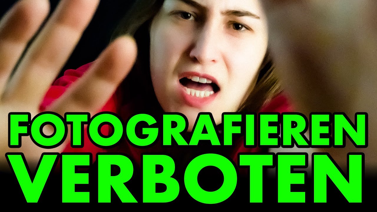 Fotografieren verboten? Was darf ich fotografieren? Fotorecht in der Praxis!