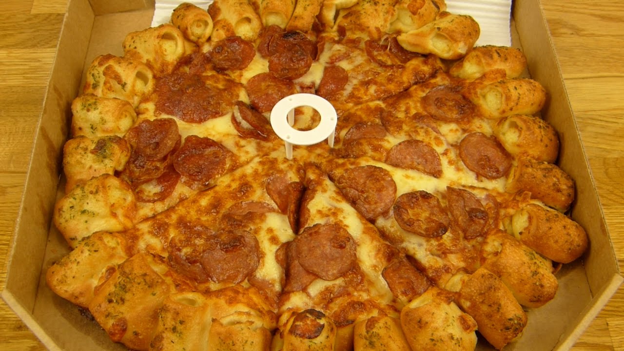 Pizza Hut - Double Salami & Pepperoni Cheesy Bites Pizza