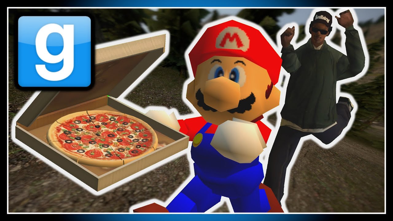 Pizza Robbery! - Mario Gets Lost in Gmod Ep 3